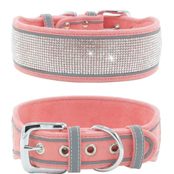 5 packs Bling Rhinestone Dog Collar