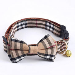 Pet Dog Cat Collar With Bow Tie Three sets