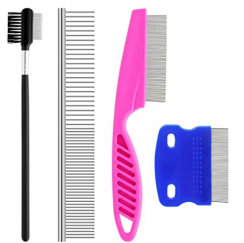 6 sets Pets Grooming Comb Kit for Small Dogs Puppies