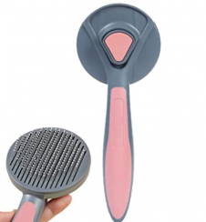 Cat Brush Self Cleaning Pet Hair Removal Comb 10 Packs Wholesale