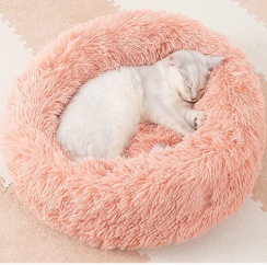 8 pcs Washable Donut Cat and Dog Bed