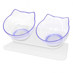 40 pcs Cat Bowls Elevated Cat Food Water Bowls 